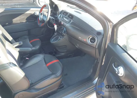 2014 Fiat 500E Battery Electric z USA, uszkodzony, nr VIN 3C3CFFGE0ET294675